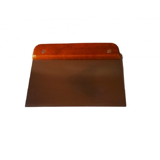 Spatula pentru taiere aluat sau finisare, decorare torturi, Maro, 14 cm, 376COF