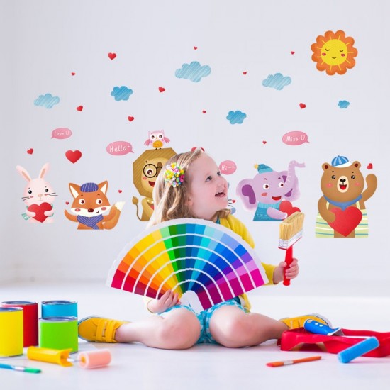 Sticker decorativ, Animale, 132 cm, 765STK