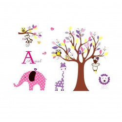 Sticker decorativ, Animale, 160 cm, 736STK