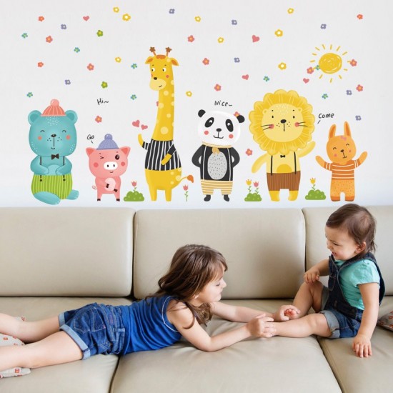 Sticker decorativ, Animalute, 126 cm, 804STK