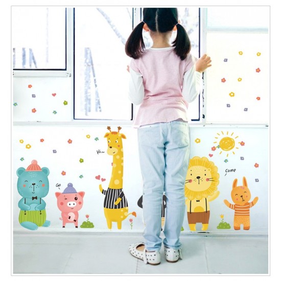 Sticker decorativ, Animalute, 126 cm, 804STK