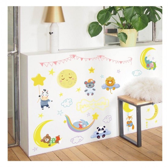 Sticker decorativ, Animalute, Sweet dreams, 79 cm, 725STK Sticker decorativ, Animalute, Sweet dreams, 79 cm, 725STK