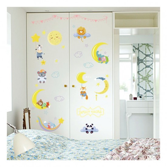 Sticker decorativ, Animalute, Sweet dreams, 79 cm, 725STK Sticker decorativ, Animalute, Sweet dreams, 79 cm, 725STK
