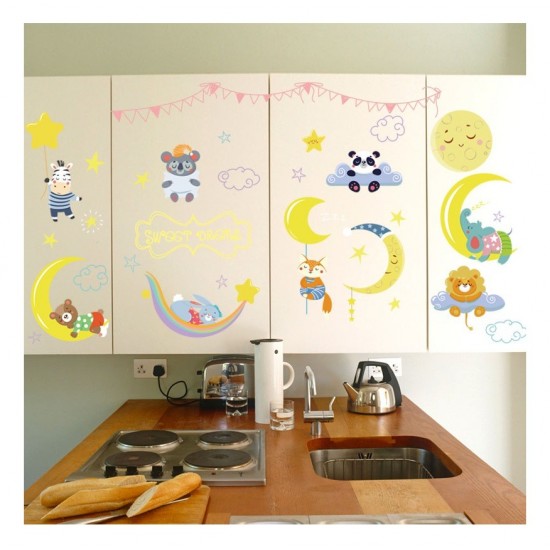 Sticker decorativ, Animalute, Sweet dreams, 79 cm, 725STK Sticker decorativ, Animalute, Sweet dreams, 79 cm, 725STK