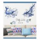 Sticker decorativ, Balene, 115 cm, 748STK Sticker decorativ, Balene, 115 cm, 748STK
