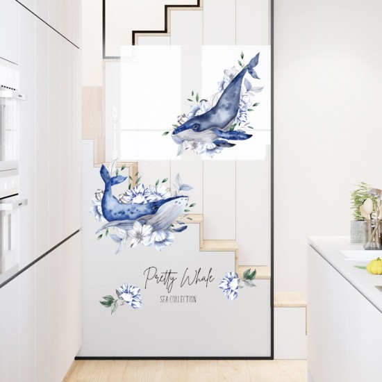 Sticker decorativ, Balene, 115 cm, 748STK Sticker decorativ, Balene, 115 cm, 748STK