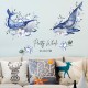 Sticker decorativ, Balene, 115 cm, 748STK Sticker decorativ, Balene, 115 cm, 748STK