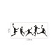 Sticker decorativ, Baschetbalisti, 126 cm, 811STK Sticker decorativ, Baschetbalisti, 126 cm, 811STK