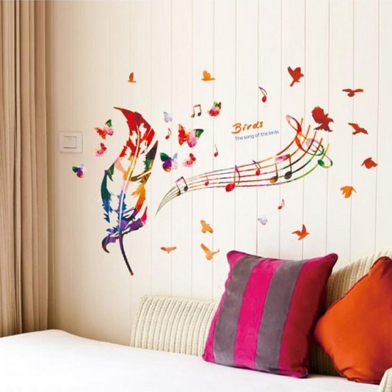 Sticker decorativ, Birds, 119 cm, 718STK