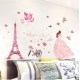 Sticker decorativ, Bonjour Paris, 130 cm, 782STK