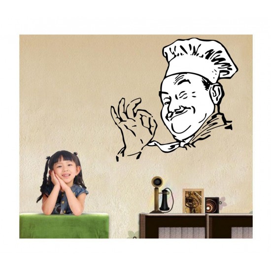 Sticker decorativ, Bucatar, 55 cm, 1145STK