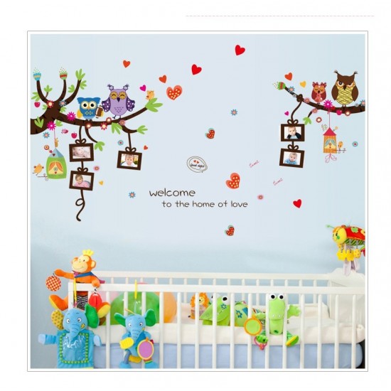 Sticker decorativ, Bufnite 150 cm, 745STK Sticker decorativ, Bufnite 150 cm, 745STK