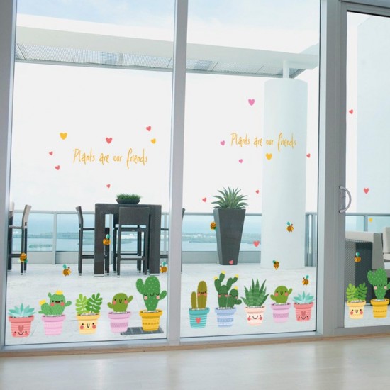 Sticker decorativ, Cactusi, 115 cm, 816STK Sticker decorativ, Cactusi, 115 cm, 816STK