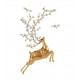 Sticker decorativ, Caprioara, 123 cm, 761STK