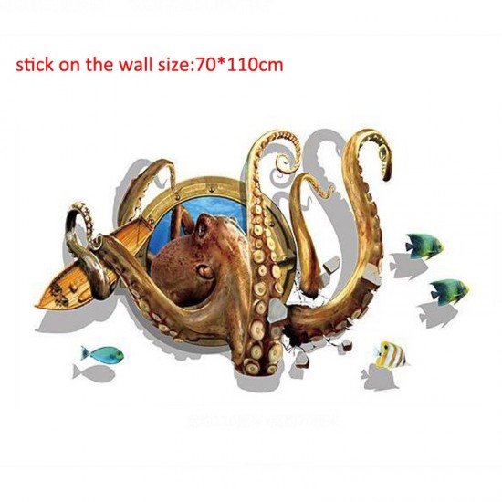 Sticker decorativ, Caracatita, 110 cm, 778STK