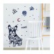 Sticker decorativ, Cool Dog, Old school, 77 cm, 726STK Sticker decorativ, Cool Dog, Old school, 77 cm, 726STK