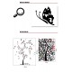 Sticker decorativ, Copac, 120 cm, 810STK