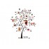 Sticker decorativ, Copac, 120 cm, 810STK