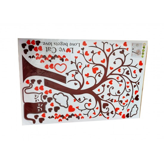 Sticker decorativ, Copac, 140 cm, 737STK