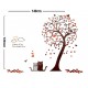 Sticker decorativ, Copac, 140 cm, 737STK