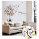 Sticker decorativ, Copacul cu fluturi, 130 cm, 799STK