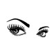 Sticker decorativ, Eye, 73 cm, 819STK Sticker decorativ, Eye, 73 cm, 819STK