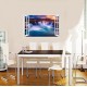 Sticker decorativ, Fereastra 3D, Cascada, 85 cm, 562STK