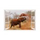 Sticker decorativ, Fereastra 3D, Elefant, 85 cm, 614STK Sticker decorativ, Fereastra 3D, Elefant, 85 cm, 614STK