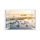 Sticker decorativ, Fereastra 3D, Lac, 85 cm, 658STK Sticker decorativ, Fereastra 3D, Lac, 85 cm, 658STK