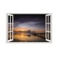 Sticker decorativ, Fereastra 3D, Ocean, 85 cm, 593STK