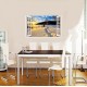 Sticker decorativ, Fereastra 3D, Zapada, 85 cm, 613STK Sticker decorativ, Fereastra 3D, Zapada, 85 cm, 613STK