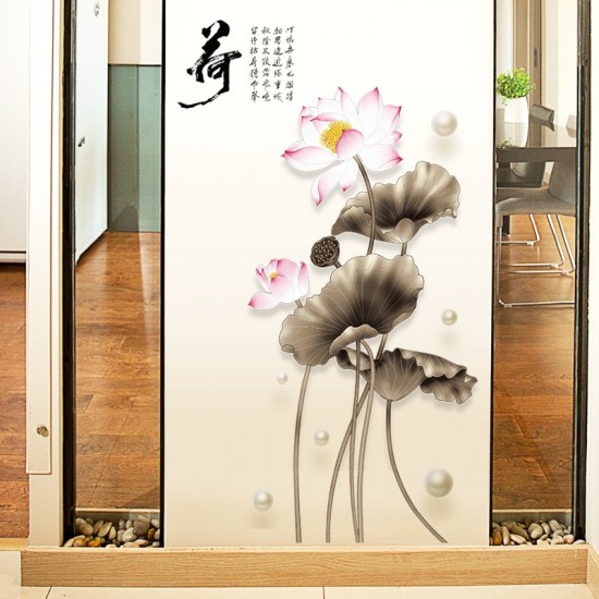 Sticker decorativ, Flori, 112 cm, 751STK