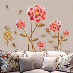 Sticker decorativ, Flori, 145 cm, 756STK