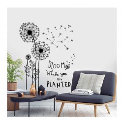 Sticker decorativ, Flori, Bloom, 110 cm, 731STK