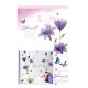 Sticker decorativ, Flori albastre, 160 cm, 744STK