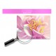 Sticker decorativ, Flori mov, 127 cm, 790STK