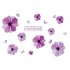 Sticker decorativ, Flori mov, 130 cm, 787STK