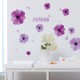 Sticker decorativ, Flori mov, 130 cm, 787STK