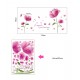Sticker decorativ, Flori mov, 176 cm, 733STK Sticker decorativ, Flori mov, 176 cm, 733STK