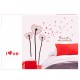 Sticker decorativ, Flori papadie, 120 cm, 808STK