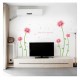 Sticker decorativ, Flori roz, 187 cm, 732STK Sticker decorativ, Flori roz, 187 cm, 732STK