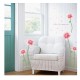 Sticker decorativ, Flori roz, 187 cm, 732STK Sticker decorativ, Flori roz, 187 cm, 732STK