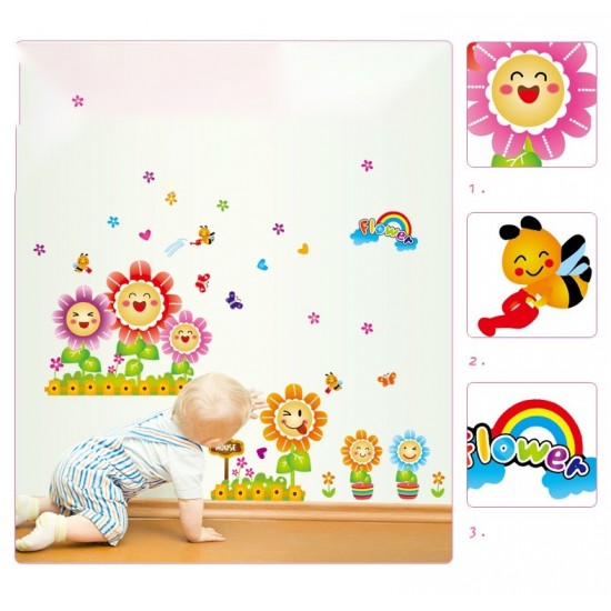 Sticker decorativ, Flower, 120 cm, 710STK