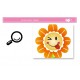 Sticker decorativ, Flower, 120 cm, 710STK