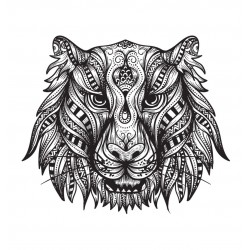 Sticker decorativ, Leu, 55 cm, 1144STK