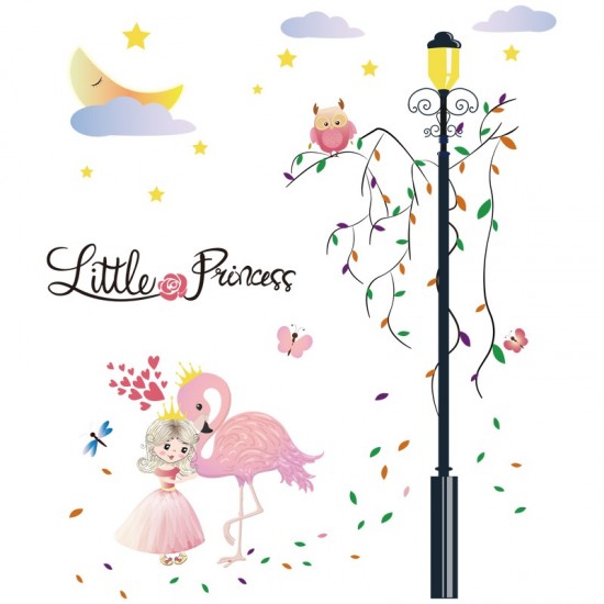 Sticker decorativ, Little Princess, 115 cm, 792STK
