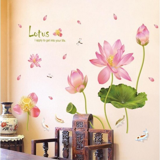 Sticker decorativ, Lotus, 140 cm, 774STK