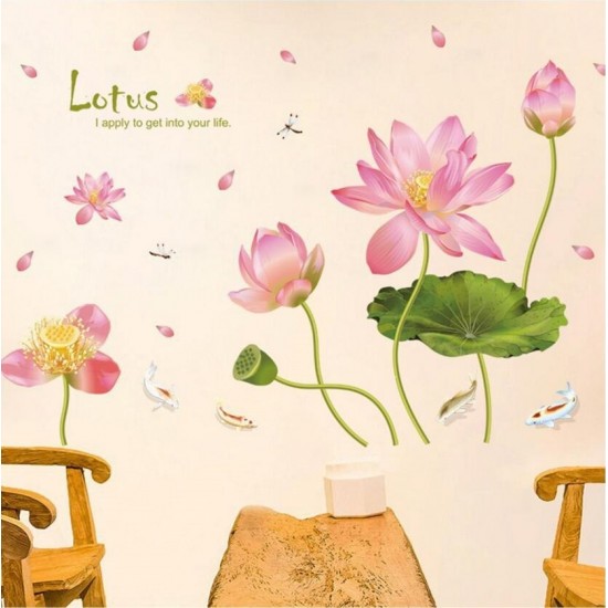Sticker decorativ, Lotus, 140 cm, 774STK