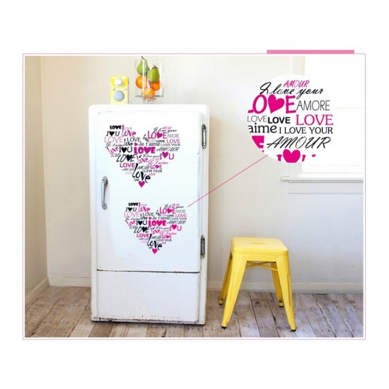 Sticker decorativ, Love, 120 cm, 704STK Sticker decorativ, Love, 120 cm, 704STK
