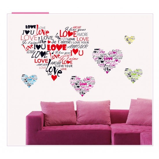Sticker decorativ, Love, 120 cm, 704STK Sticker decorativ, Love, 120 cm, 704STK